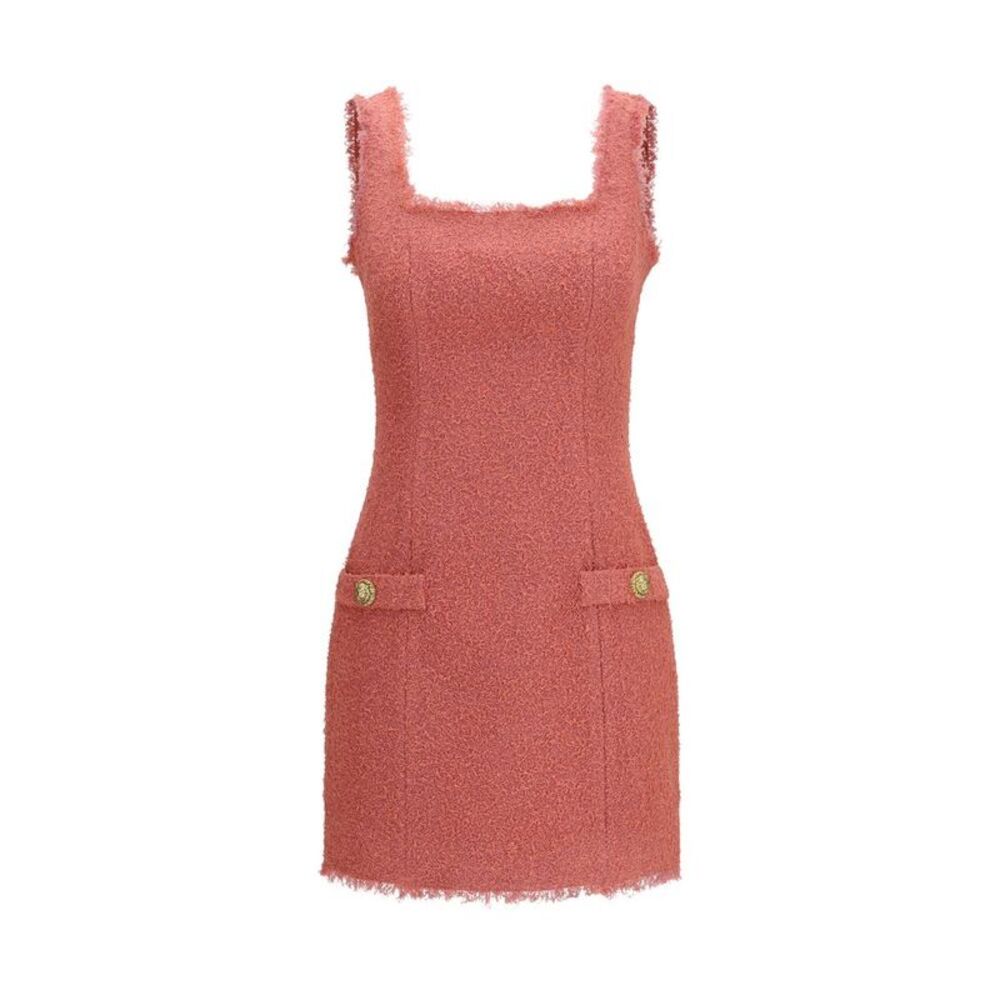 Balmain Multicolor Wool Oves Aries Casual Women's Dress